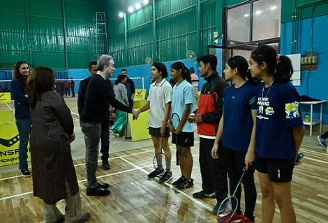 Badminton Tournament at R.K. Senior Secondary School
